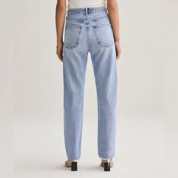 Agolde 90's Mid Rise Loose Fit in Captured - Picture 5 of 11